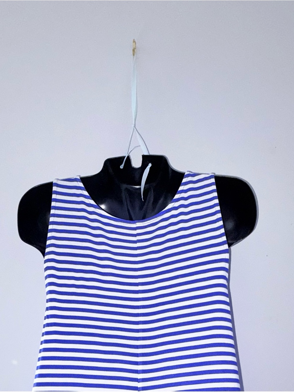 Old Navy Blue and White Striped Tank Dress - Picture 4 of 5